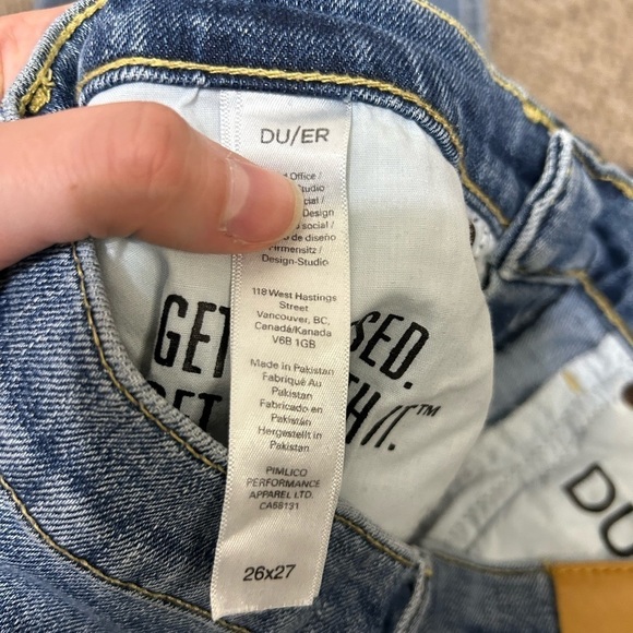 DU/ER High Rise Straight Jean - Picture 11 of 12